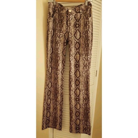 NEW GUESS ANIMAL PRINT SEXY BOOT PANTS JEANS W 29 - Picture 1 of 10